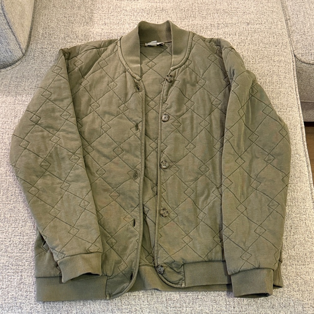 Lucky Brand quit sweater jacket